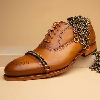 Taft Clothing Grail Shoe In Honey