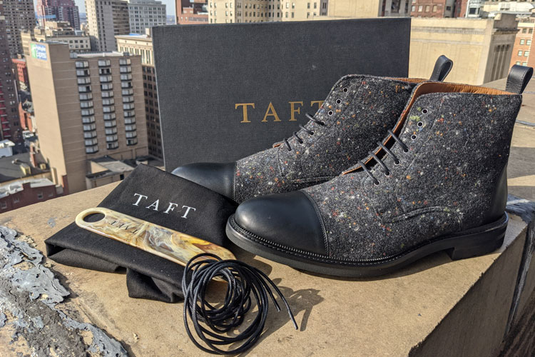 Taft Clothing Jack Boot In Grey