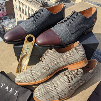 Taft Clothing Jack Shoe Colours