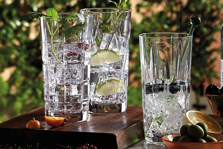 Waterford Highball Collins Glasses