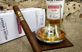 Welche's Whisky Single Malt Tourbé & Mombacho Tierra Volcan