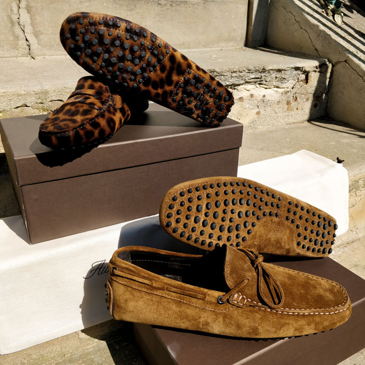 Aurélien Men & Women's Driving Shoes & Their Soles