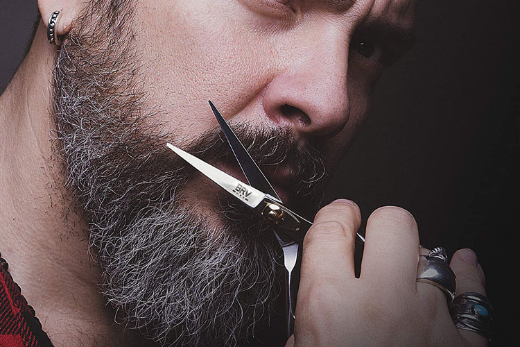 BRV Men Facial Hair Scissors