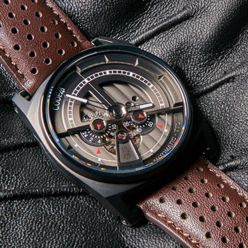 Code41 Anomaly 01 With Brown Leather Strap