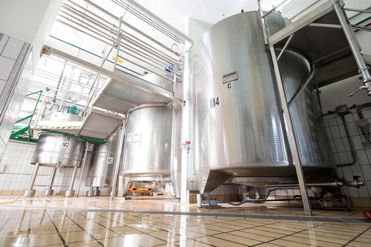 Luxardo Steel Vats For Sambuca