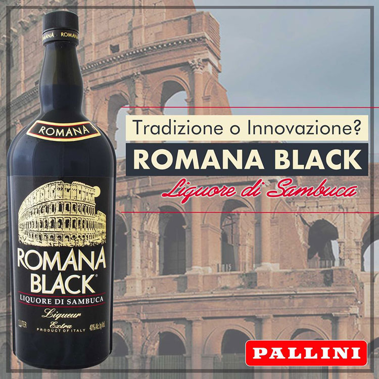 Pallini Romana Black Sambuca