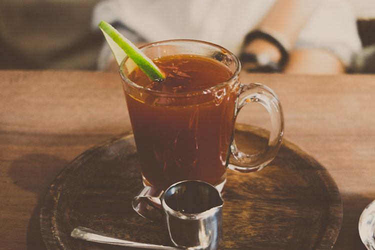 Sambuca Coffe Frappe Cocktail