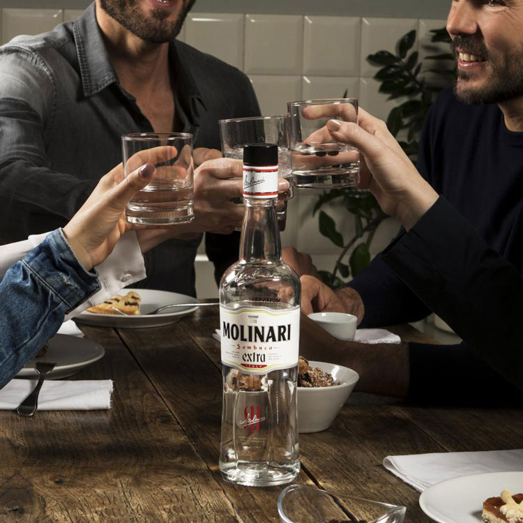 Toasting With Molinari Sambuca Extra