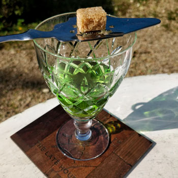 Versinthe La Verte Absinthe Undiluted With Spoon