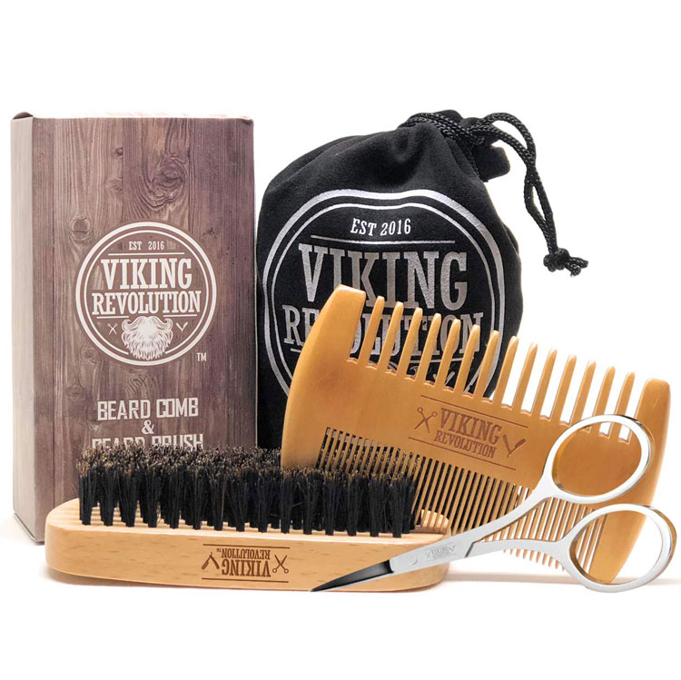 Viking Revolution Brush & Comb Kit