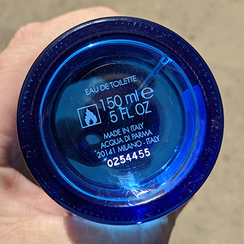 bottom of Acqua di Parma Cedro di Taormina Bottle