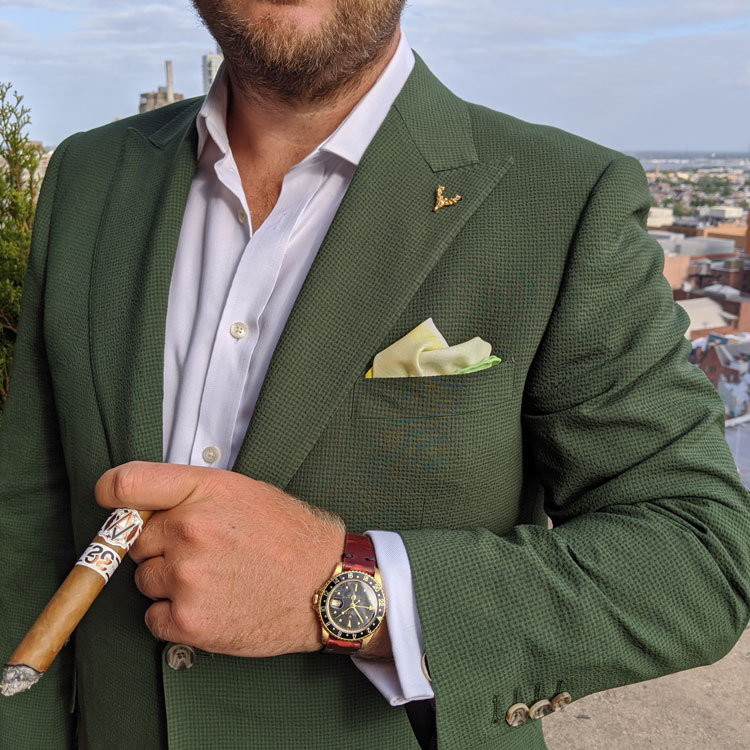 Avo Improvisation 2020 & Indochino Seersucker Suit