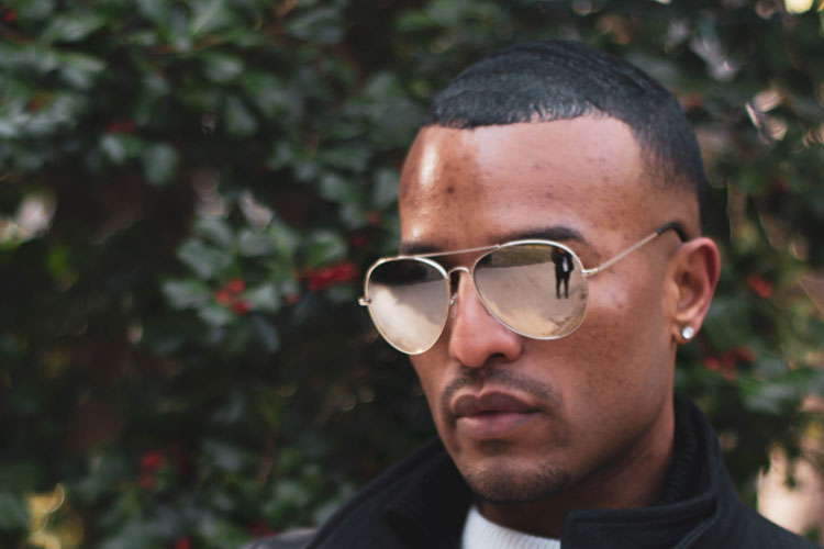 Ceaser Hairstyle With Meadium Fade