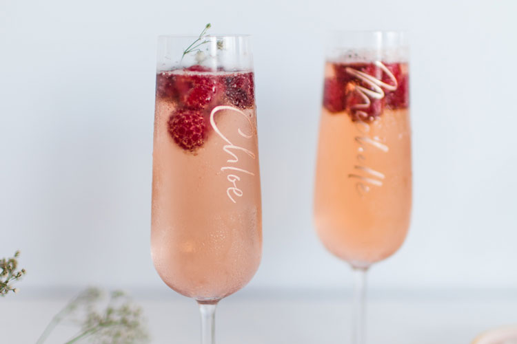 Christmas Champagne Cocktail