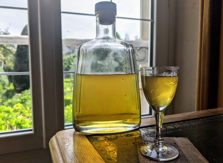 Homemade Limoncello