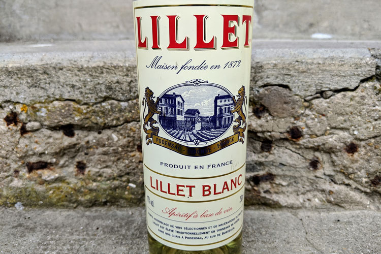 Lillet Blanc Label