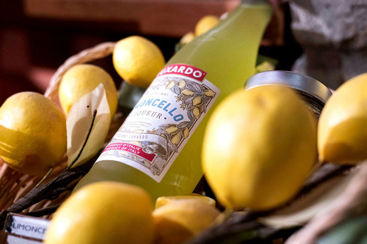 Luxardo Limoncello With Lemons