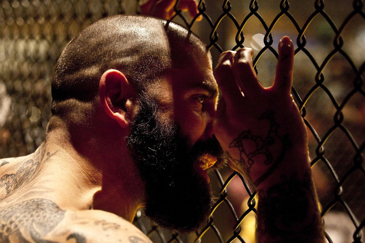 MMA Fighter With Buzz Cut Hair