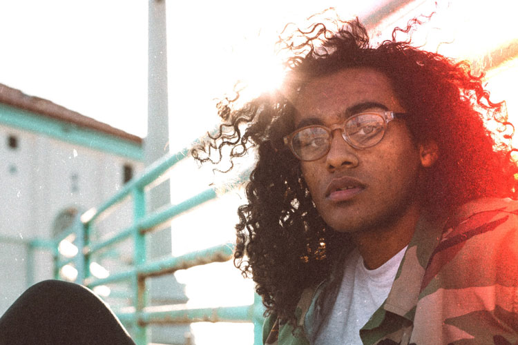 Men's Long Curly Hair