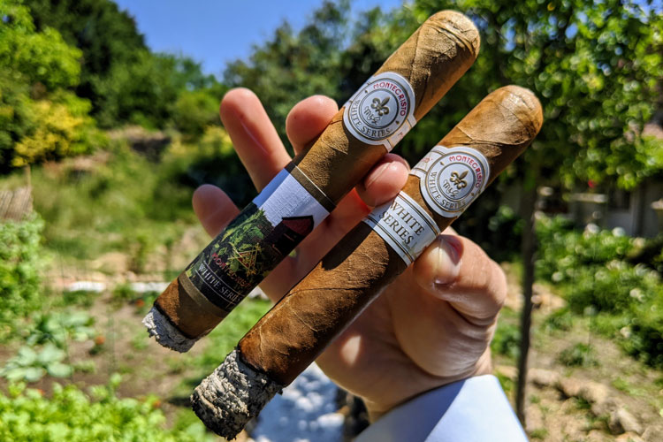 Montecristo White Series & Vintage Connecticut Cigars Second Third