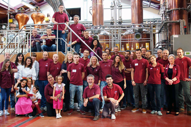 Poli Grappa Distillery Staff & Family