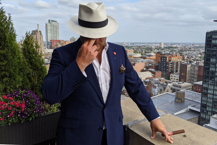 Wearing An Indochino Seersucker Suit In Summer