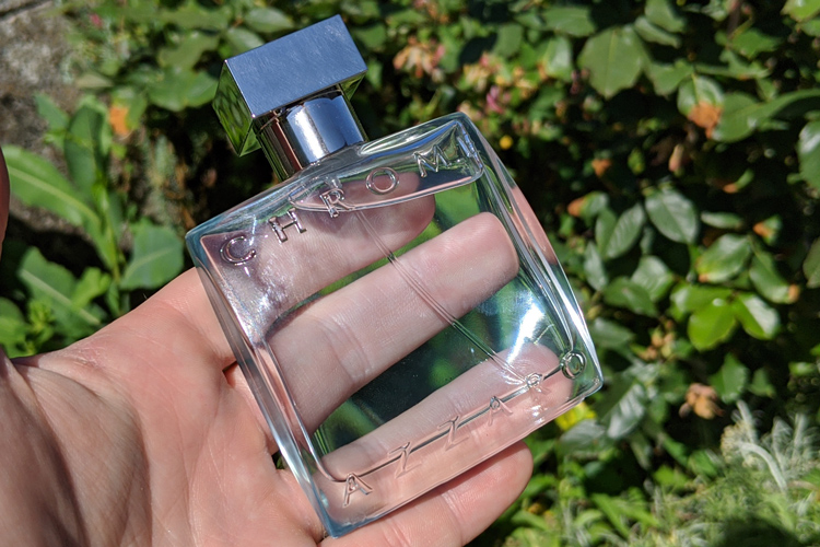 Azzaro Chrome Bottle Detail
