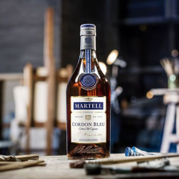 Martell Cordon Bleu Cognac Bottle