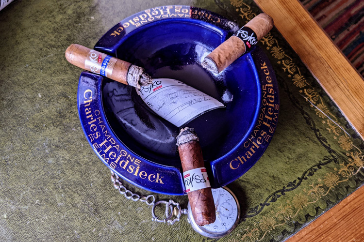 Ventura Cigars Psyko Seven Natural Vs Nicaragua Vs Connecticut Final Thirds