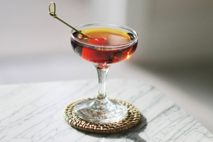 Expense Account Rum & Calvados Cocktail