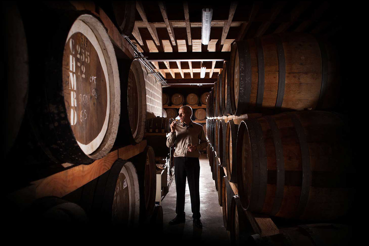 Richard Prével In Calvados Lecompte Cellar