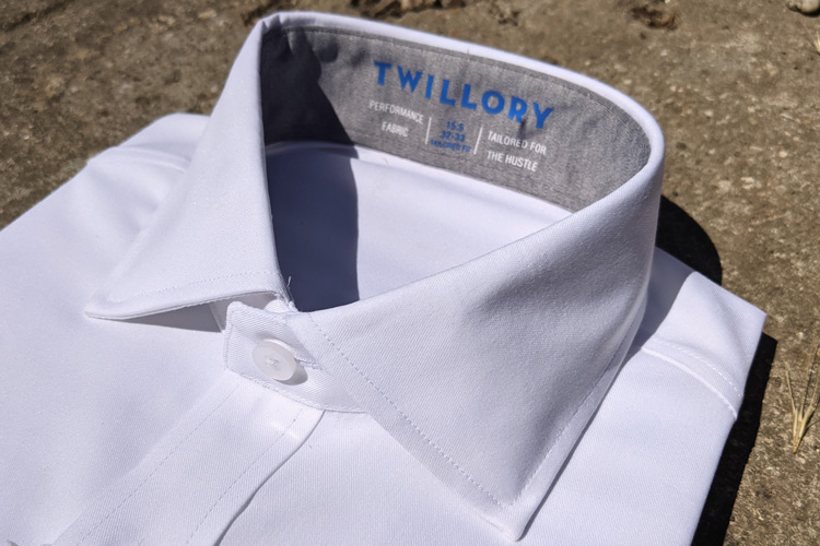 Twillory Performance Shirt Collar Detail