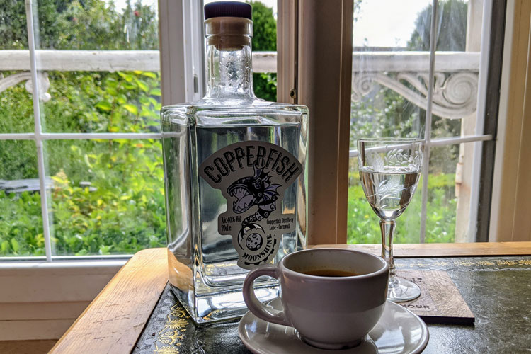 Copperfish Distillery Moonshine & Espresso