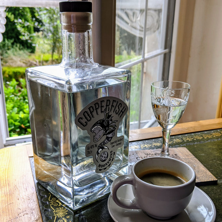 Copperfish Distillery Moonshine