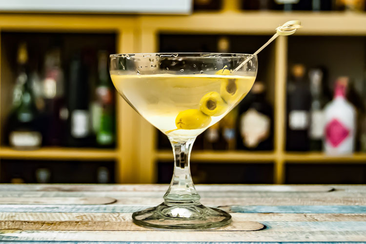 Dirty Martini Cocktail