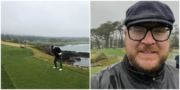 Golfing In The Rain