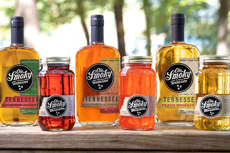 Ole Smoky Moonshine Range