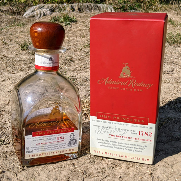 Admiral Rodney HMS Pincessa Rum