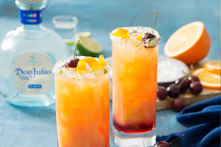 Don Julio Sunrise Cocktail