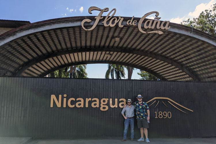 Flor de Caña Rum Distillery Entrance