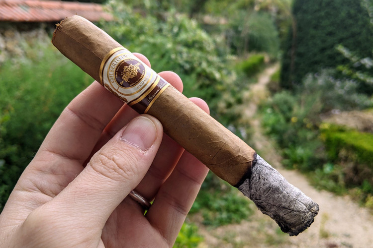 Gilberto Oliva Reserva Blanc Cigar Burn