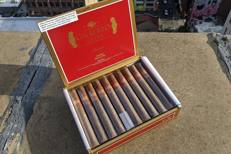 Gilberto Oliva Reserva Cigar Box
