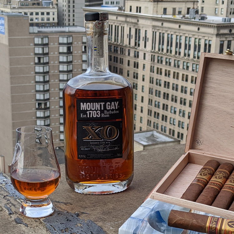 Mount Gay XO Rum & Cigars