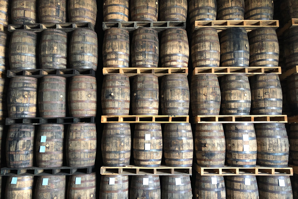 What Is Rum Made From - Ageing Rum Barrels