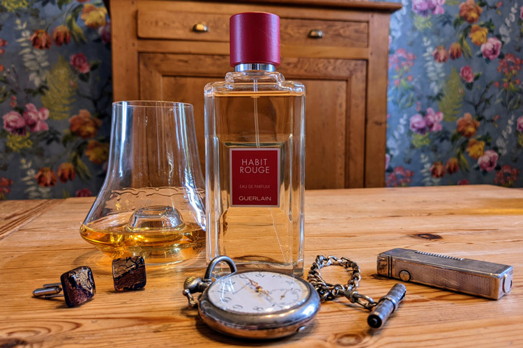 Guerlain Habit Rouge & Vintage Accessories