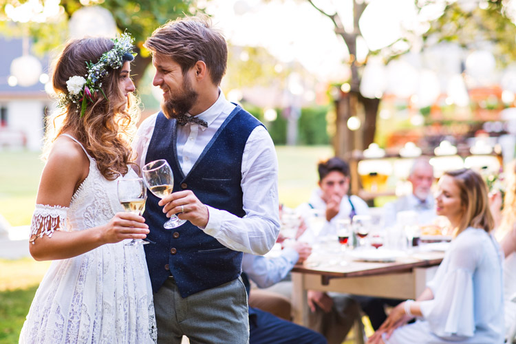 Informal Outdoor Summer Wedding