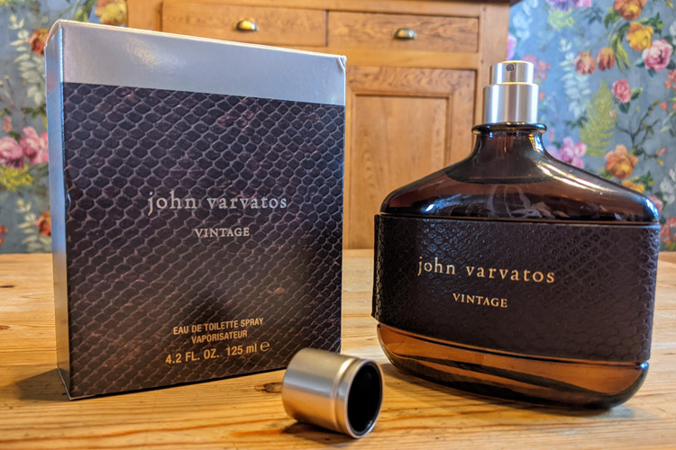 John Varvatos Vintage Bottle & Packaging