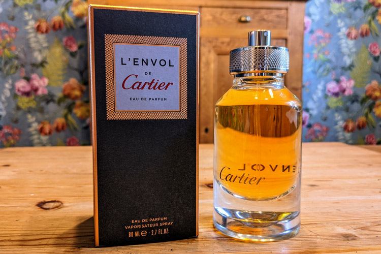 L'Envol de Cartier Bottle & Packaging