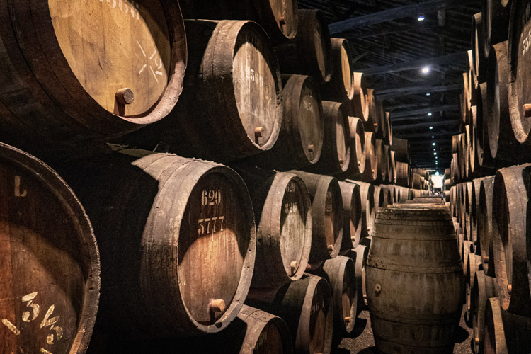 Taylor's Port Wine Barrels