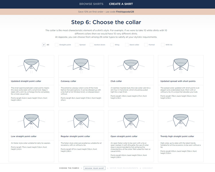 Apposta Collar Styles 1